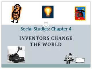 Social Studies: Chapter 4