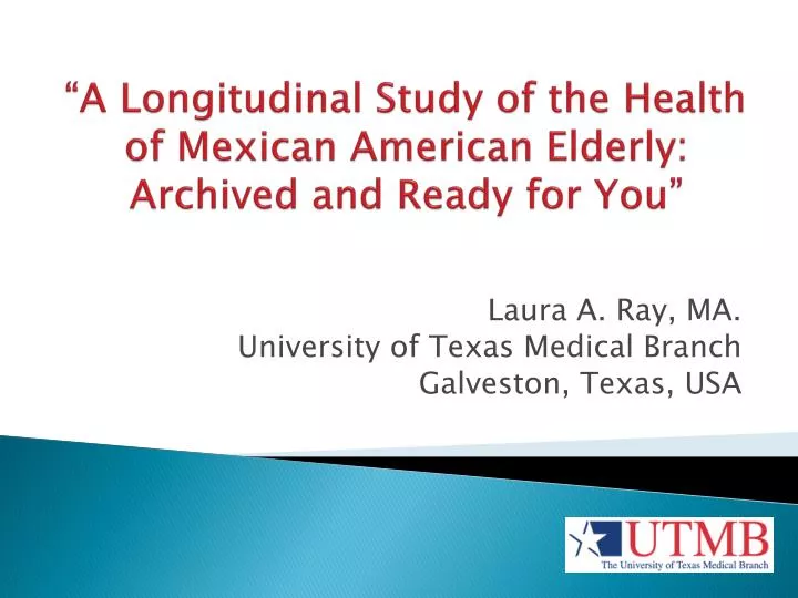 a longitudinal study of the health of mexican american elderly archived and ready for you