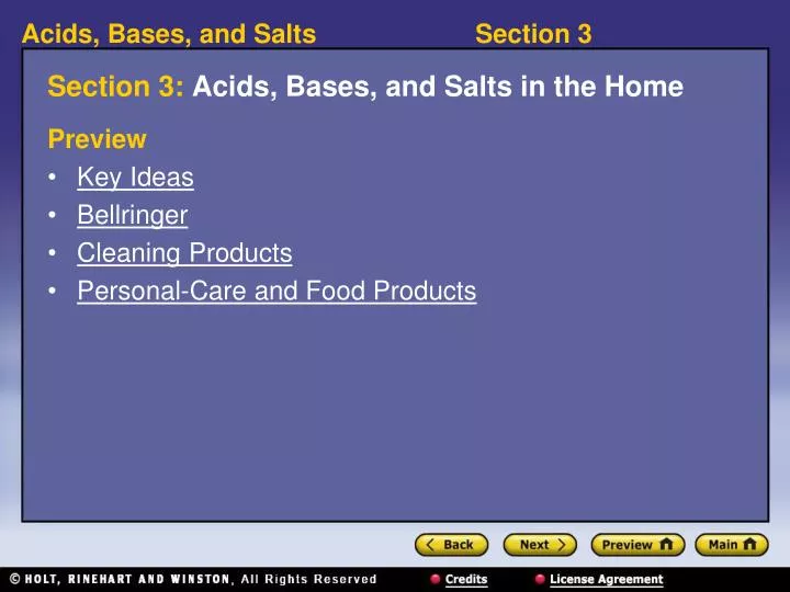 section 3 acids bases and salts in the home