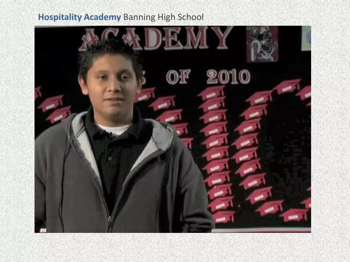 hospitality academy banning high school