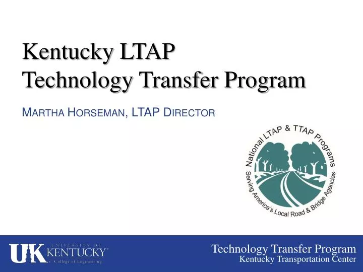 kentucky ltap technology transfer program