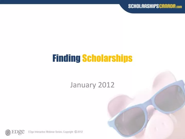 finding scholarships