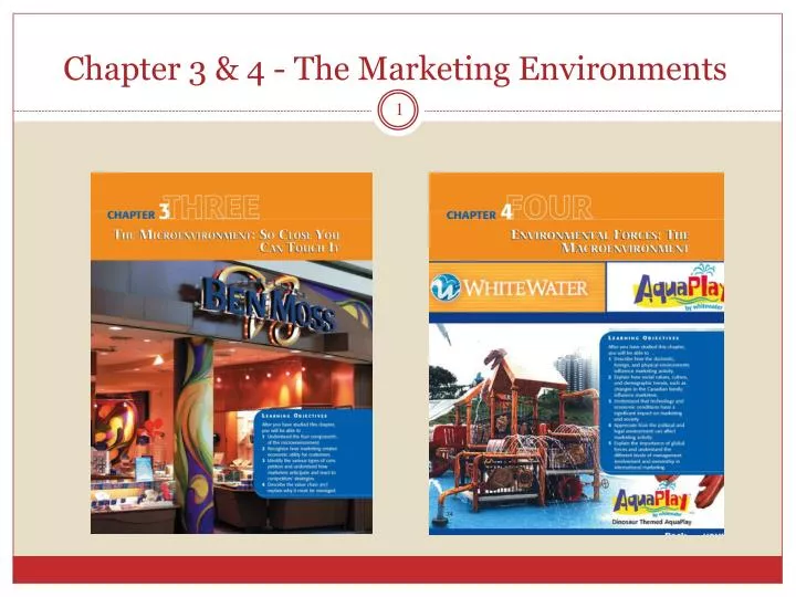 chapter 3 4 the marketing environments