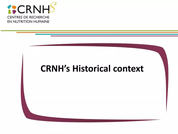 crnh s historical context