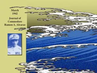 Journal of Commodore Ramon A. Alcaraz