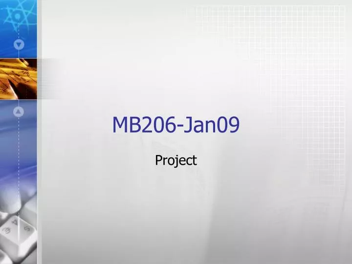 mb206 jan09