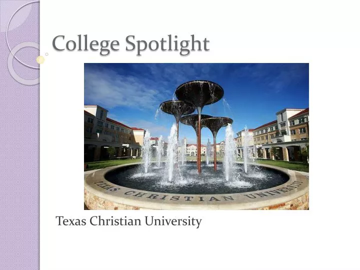 college spotlight