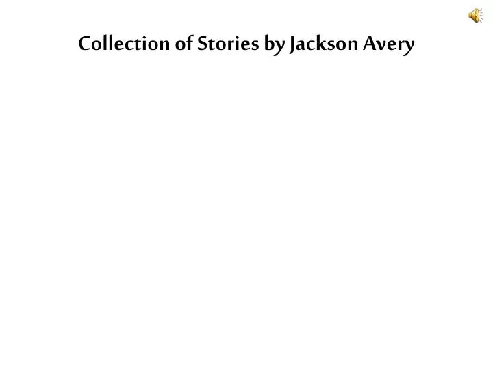 collection of stories by jackson avery