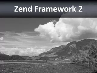 Zend Framework 2