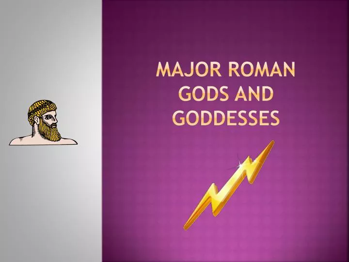 major roman gods and goddesses