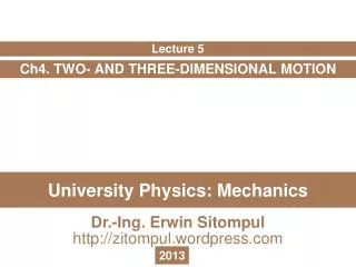 University Physics: Mechanics