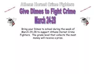 Athens Hornet Crime Fighters
