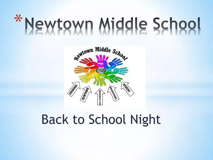 newtown middle school