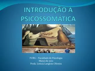 introdu o psicossom tica