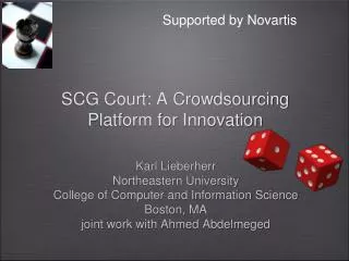 SCG Court: A Crowdsourcing Platform for Innovation