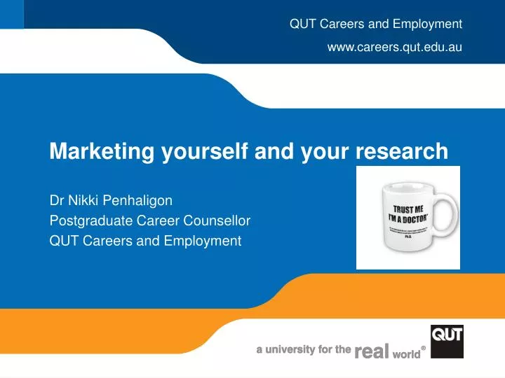 marketing yourself and your research