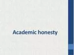 Academic honesty