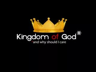 THE RICHES OF THE KINGDOM OF GOD