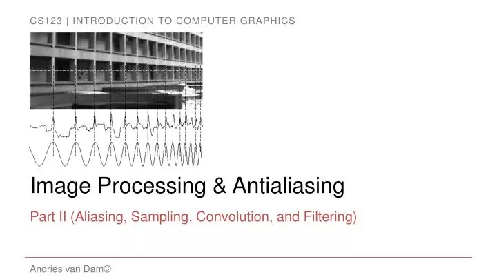 image processing antialiasing