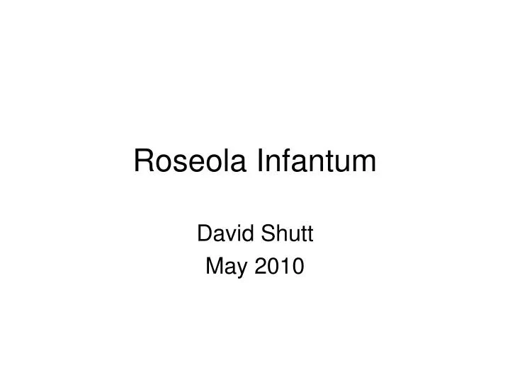 roseola infantum