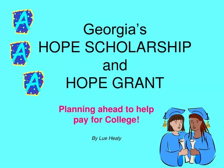 georgia s hope scholarship and hope grant
