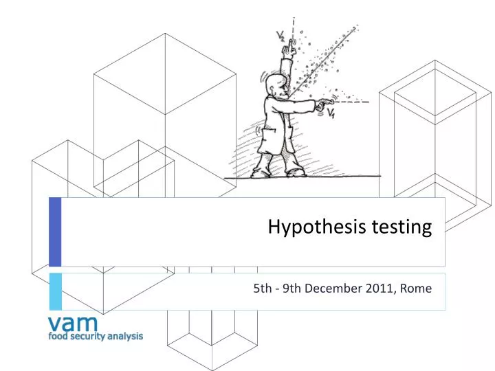 hypothesis testing