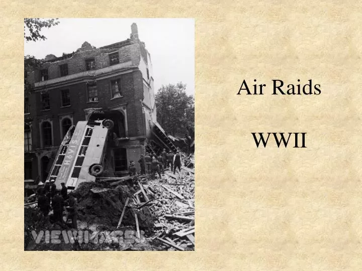 air raids wwii