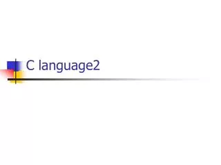 C language2