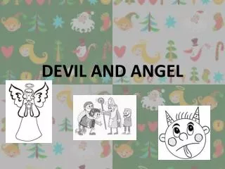 DEVIL AND ANGEL