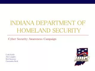 Indiana Department of Homeland Security