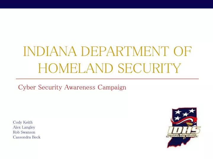indiana department of homeland security