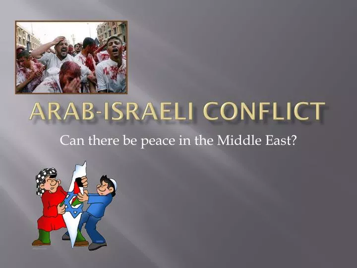 arab israeli conflict