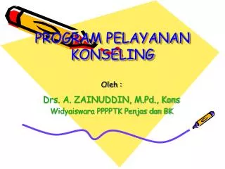 program pelayanan konseling