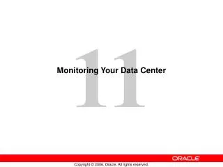 Monitoring Your Data Center