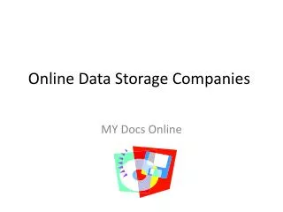 Online Data Storage Companies