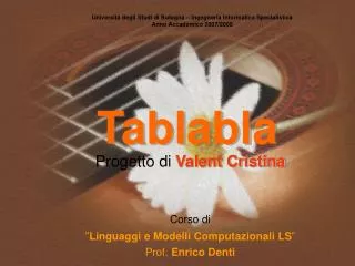 tablabla