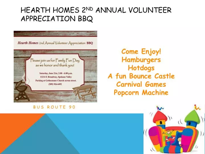 hearth homes 2 nd annual volunteer appreciation bbq