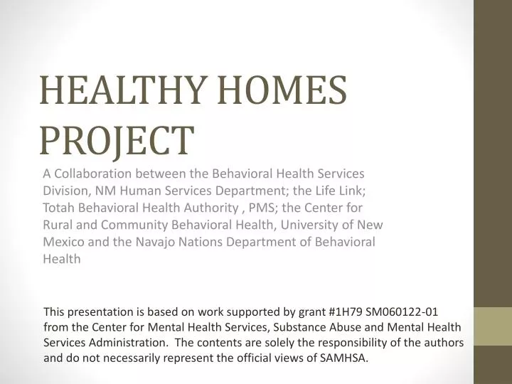 healthy homes project