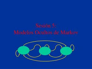 sesi n 5 modelos ocultos de markov