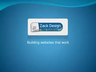 Building websites that work