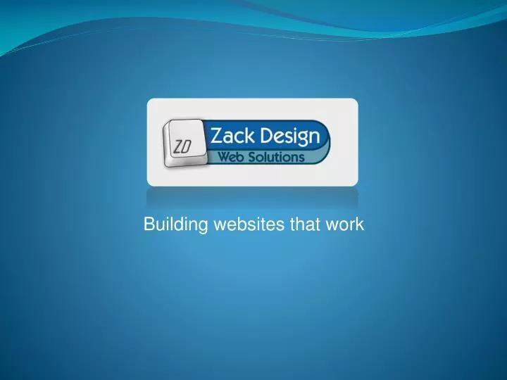 building websites that work