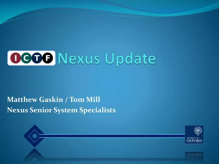 i nexus update