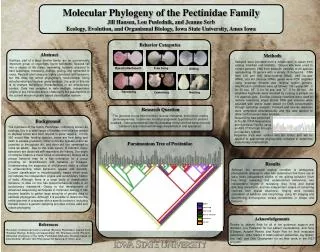Molecular Phylogeny of the Pectinidae Family Jill Hansen, Lou Puslednik, and Jeanne Serb