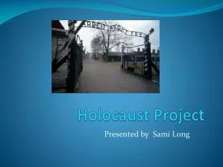 Holocaust Project