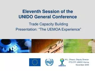 Eleventh Session of the UNIDO General Conference