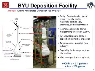 BYU Deposition Facility