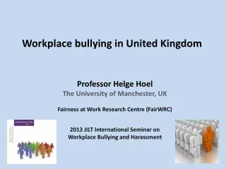 Workplace bullying in United Kingdom