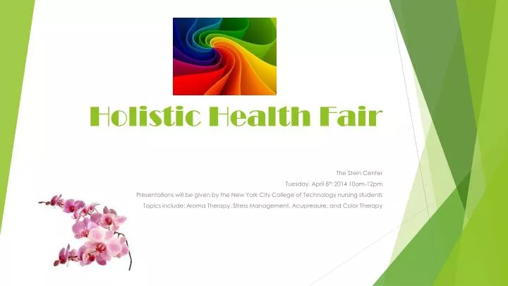 holistic health fair