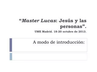 a modo de introducci n
