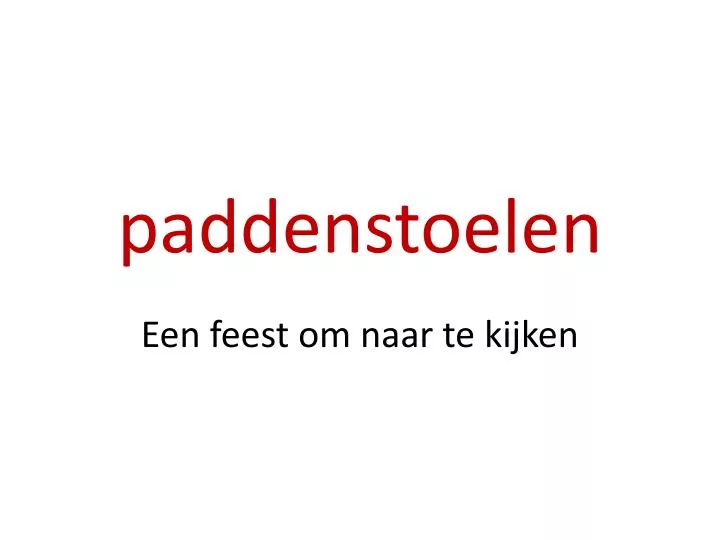 paddenstoelen